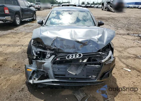 2019 Audi S4 Premium Plus z USA, uszkodzony, nr VIN WAUB4AF49KA072113
